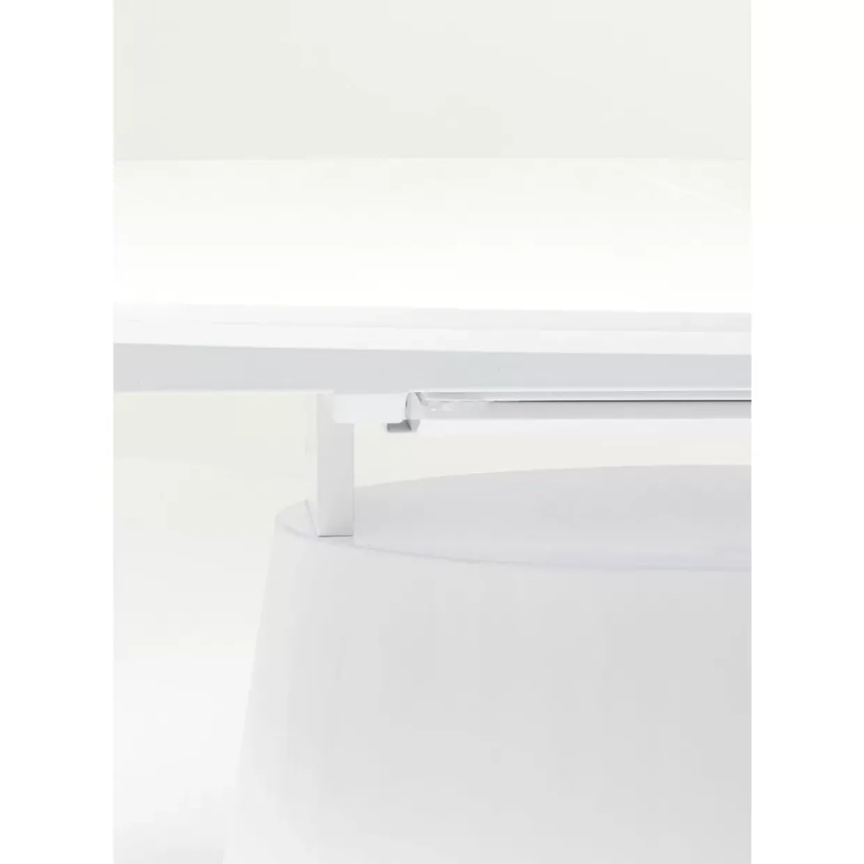Ausziehtisch Benvenuto Weiss 200(50)X110Cm