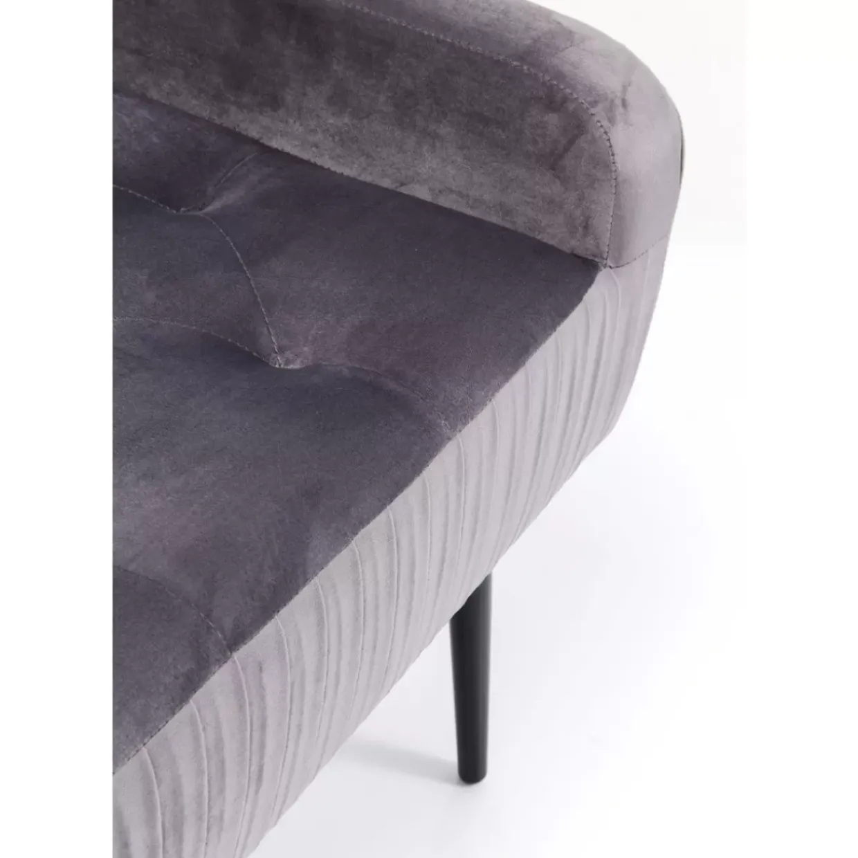 Bank Lofty Grau Schwarz