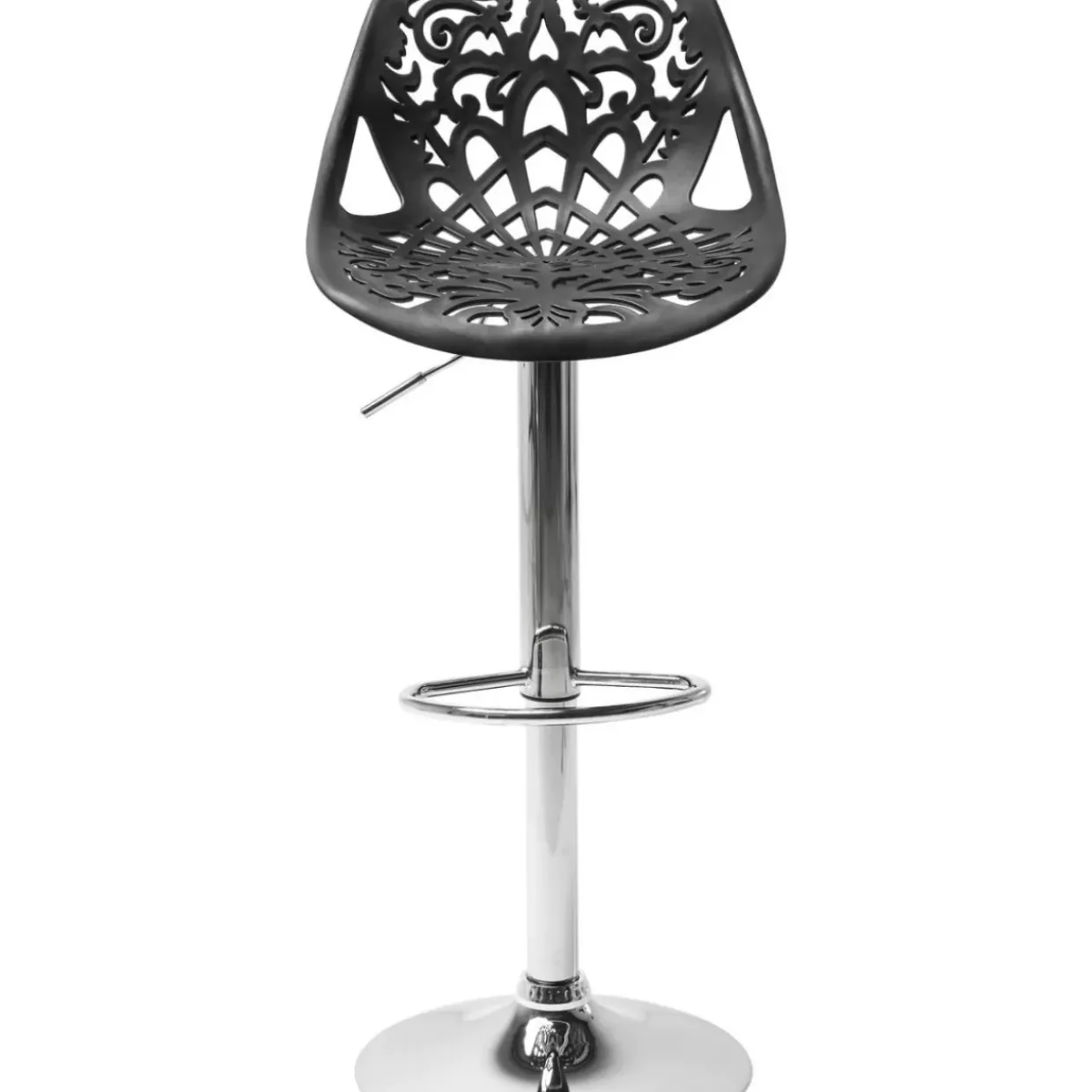 Barhocker Ornament Black
