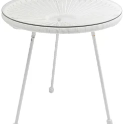 Beistelltisch Acapulco Weiss