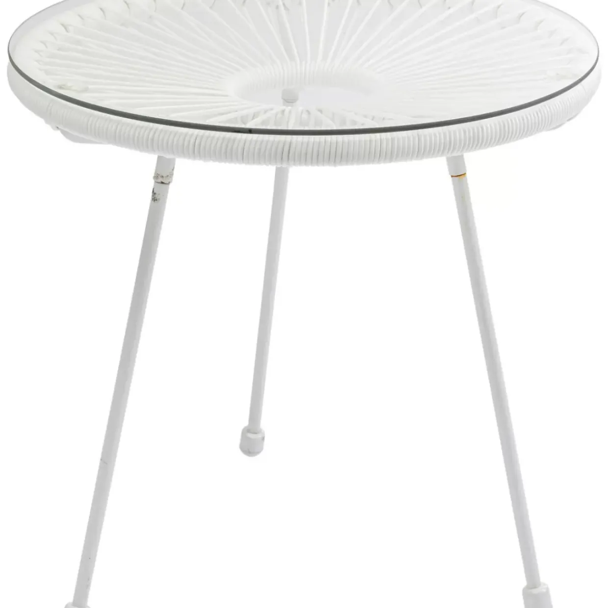 Beistelltisch Acapulco Weiss