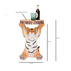 Beistelltisch Animal Tiger O35Cm