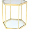 Beistelltisch Comb Gold 55