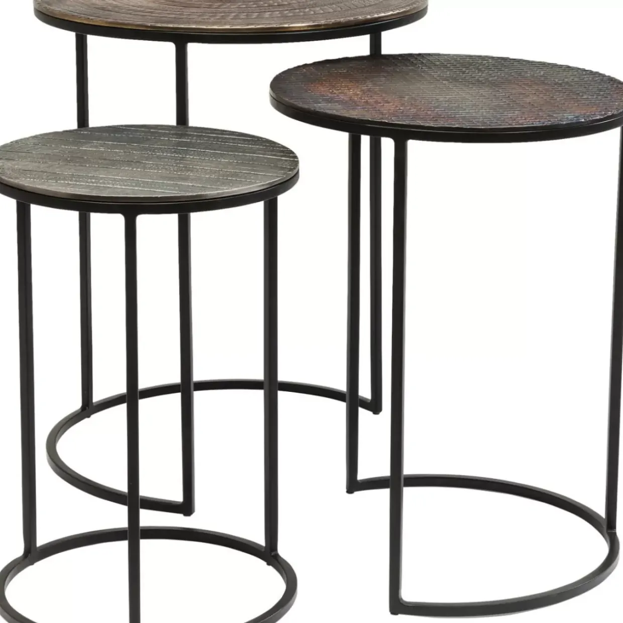 Beistelltisch Electra (3/Set) O48Cm