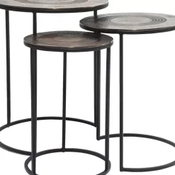 Beistelltisch Marrakesh (3/Set) O48Cm