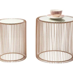 Beistelltisch Wire Copper (2/Set) O44Cm