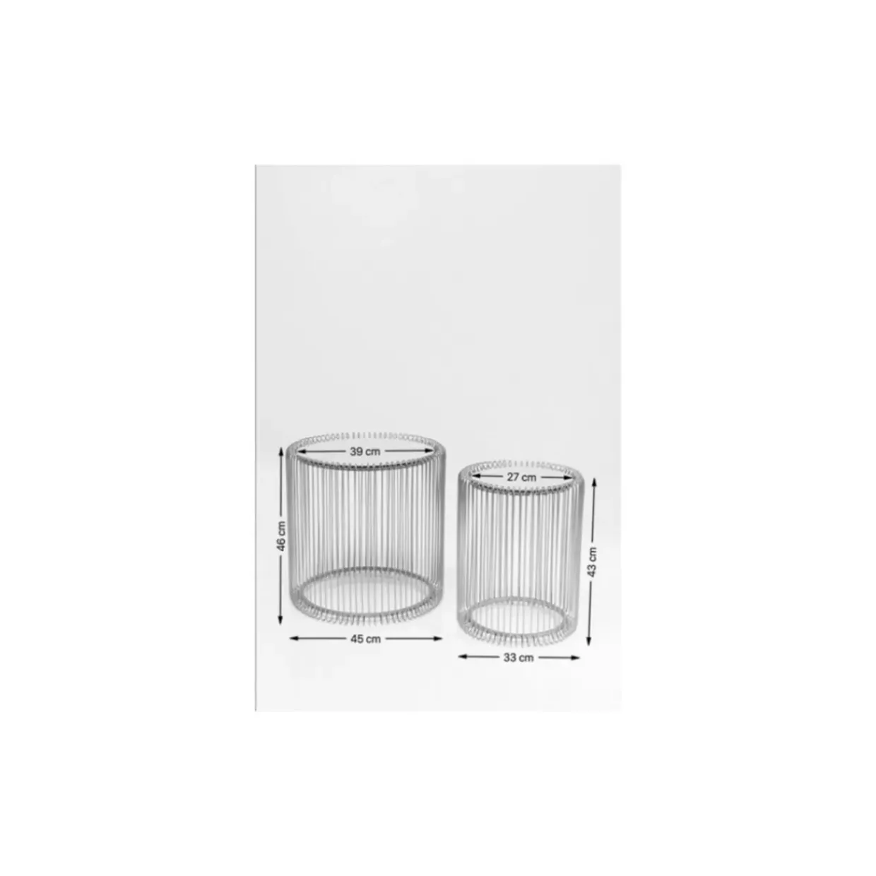 Beistelltisch Wire Copper (2/Set) O44Cm
