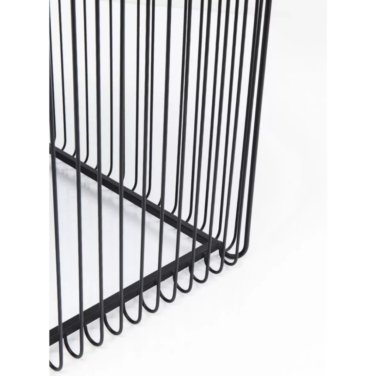 Beistelltisch Wire Square Schwarz (2/Set) 45X45Cm