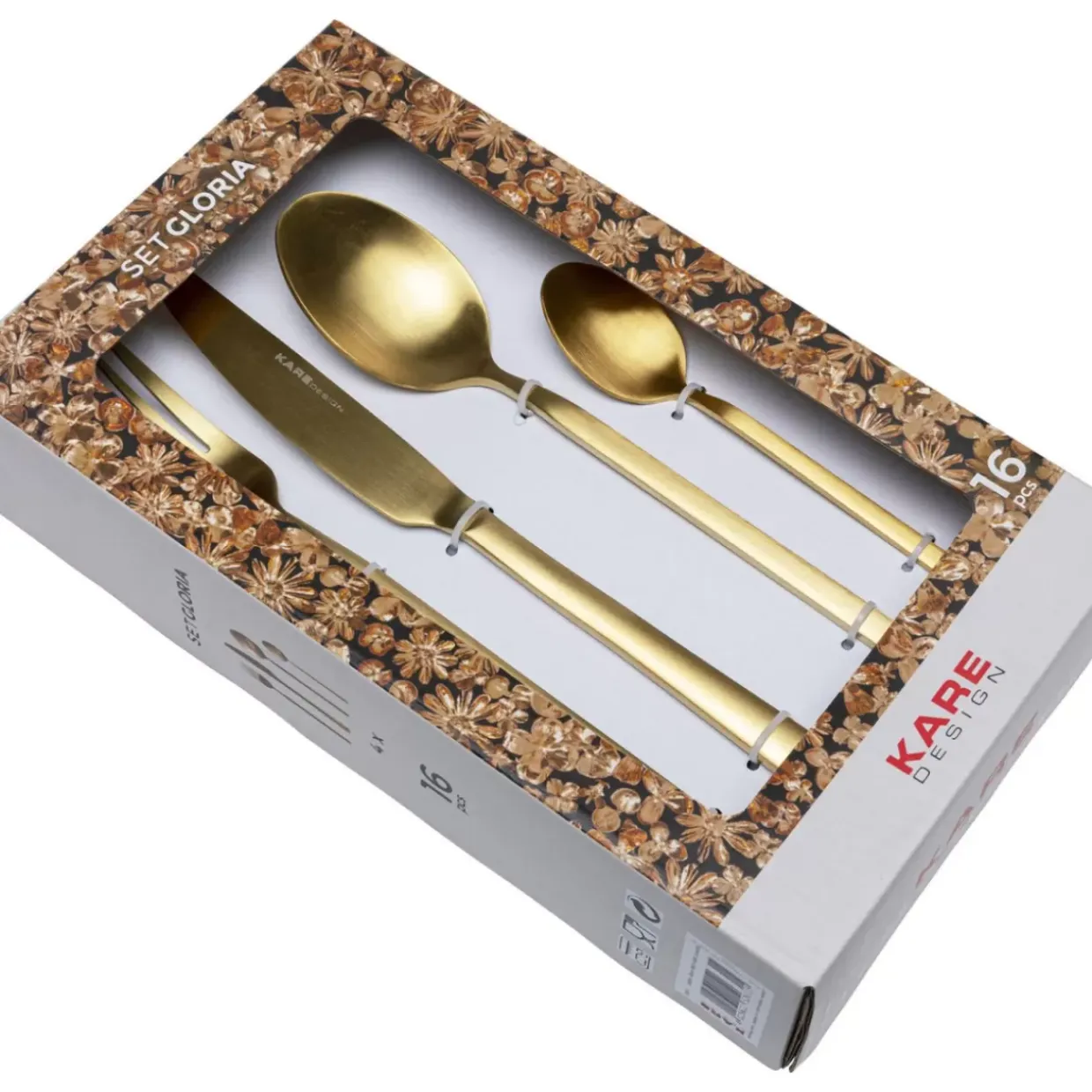 Besteck Gloria Matt Gold (16-Tlg.)
