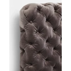 Bett Desire Hoch Silbergrau 180X200 Cm