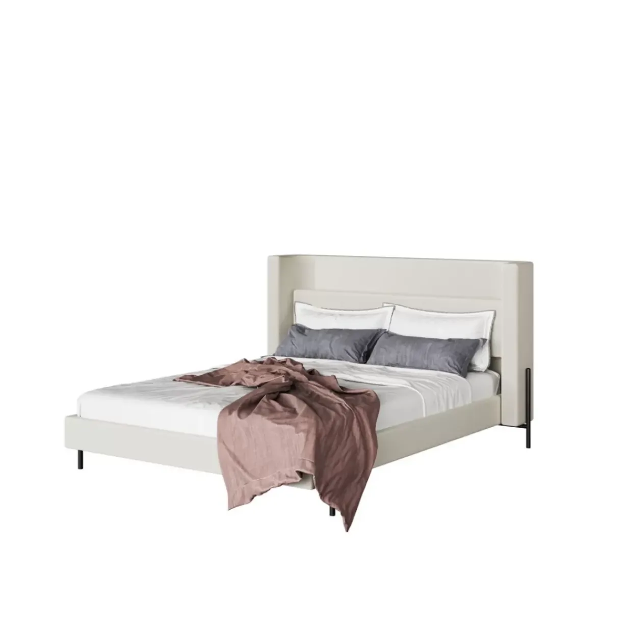 Bett Tivoli Ecru 160X200Cm