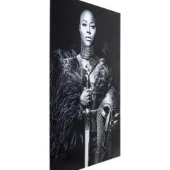 Bild Glas Lady Knight 100X150Cm