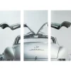 Bild Glas Triptychon Oldtimer Back 240X160Cm
