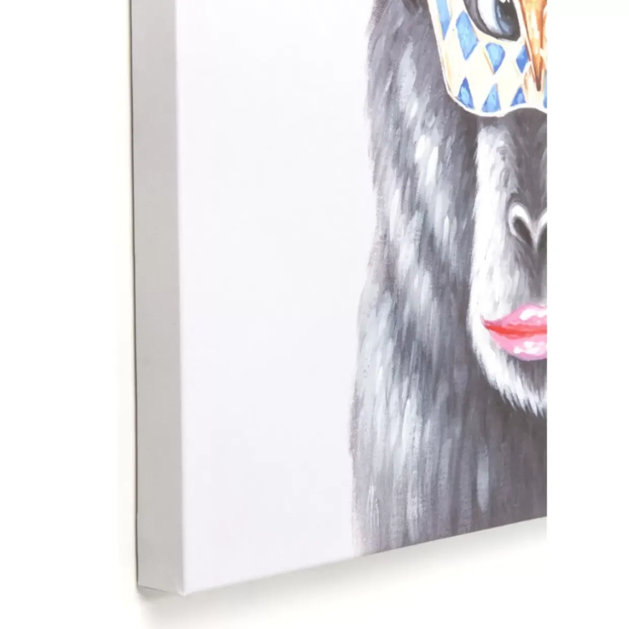 Bild Touched Carnival Monkey 70X70Cm