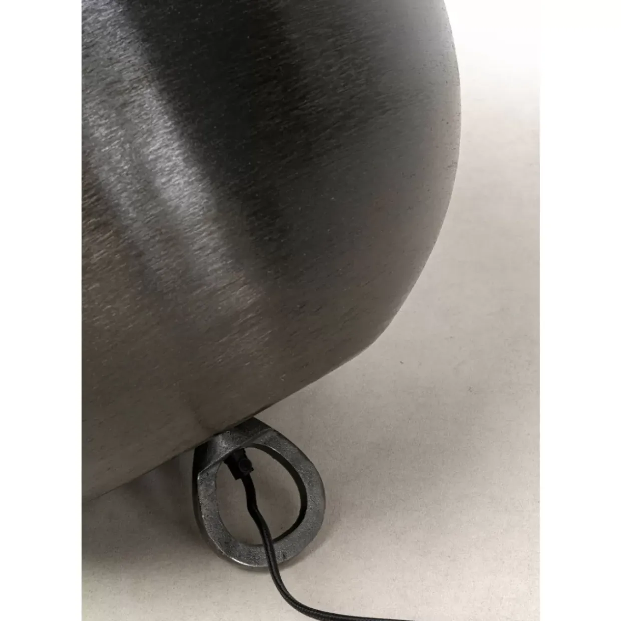 Bodenleuchte Apollon Smooth Schwarz O50Cm
