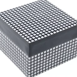 Box Plenty Squares 8X6Cm