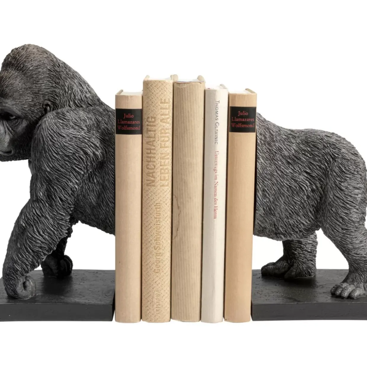 Buchstutze Gorilla (2/Set)