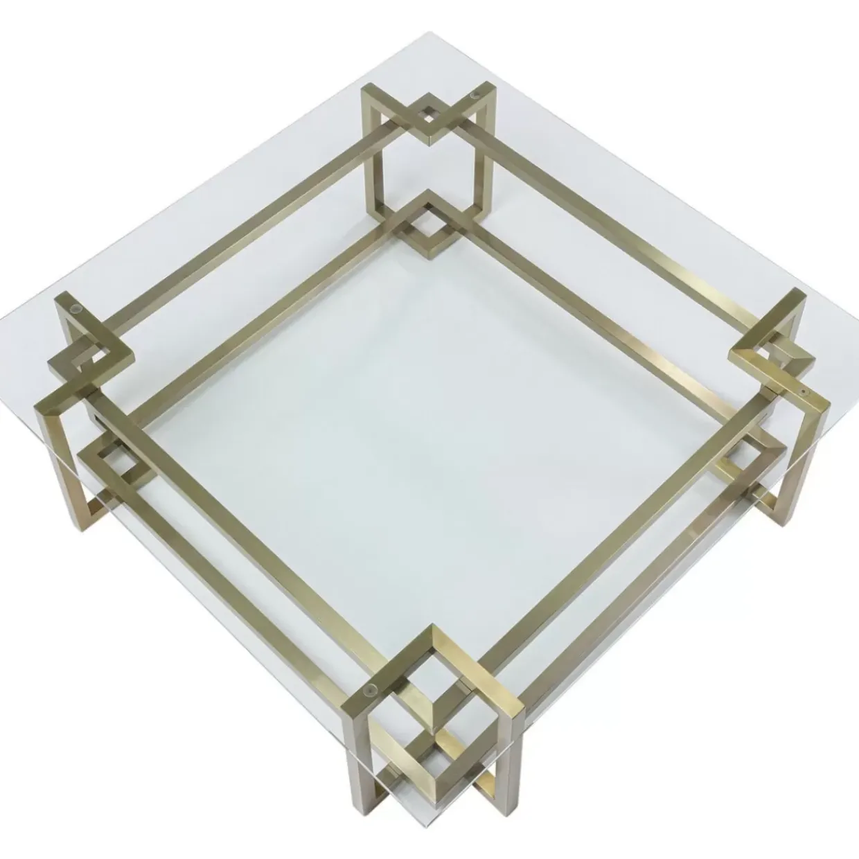 Couchtisch Clara Gold 120X120