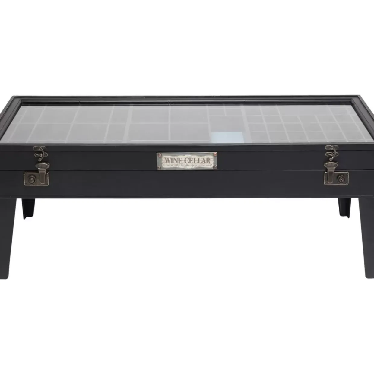 Couchtisch Collector Schwarz 122X55Cm