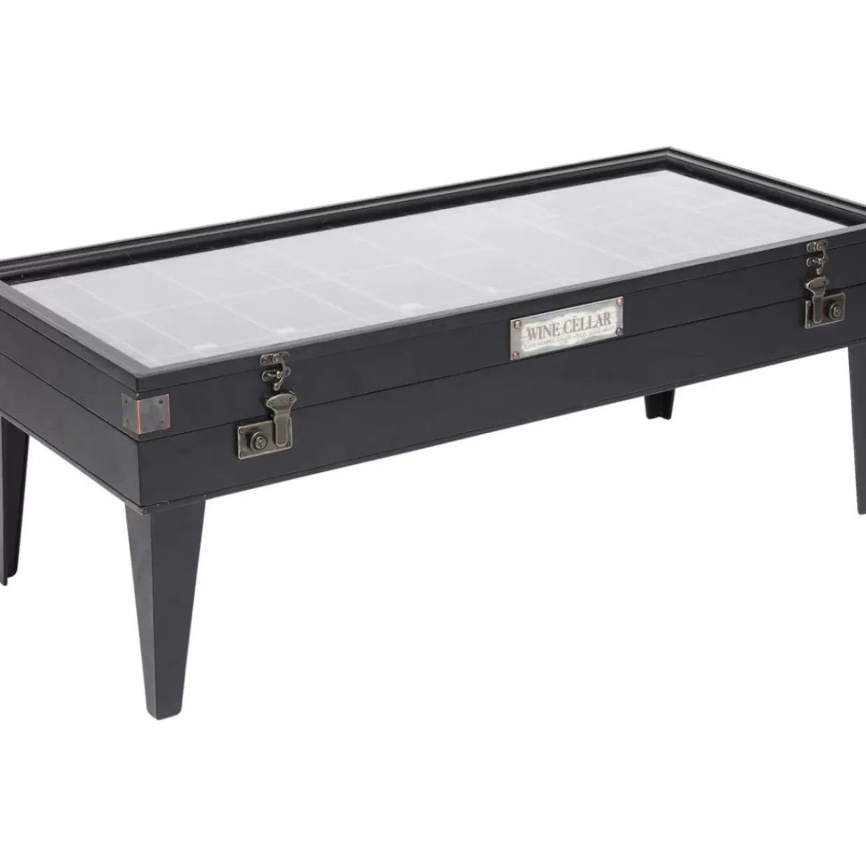 Couchtisch Collector Schwarz 122X55Cm