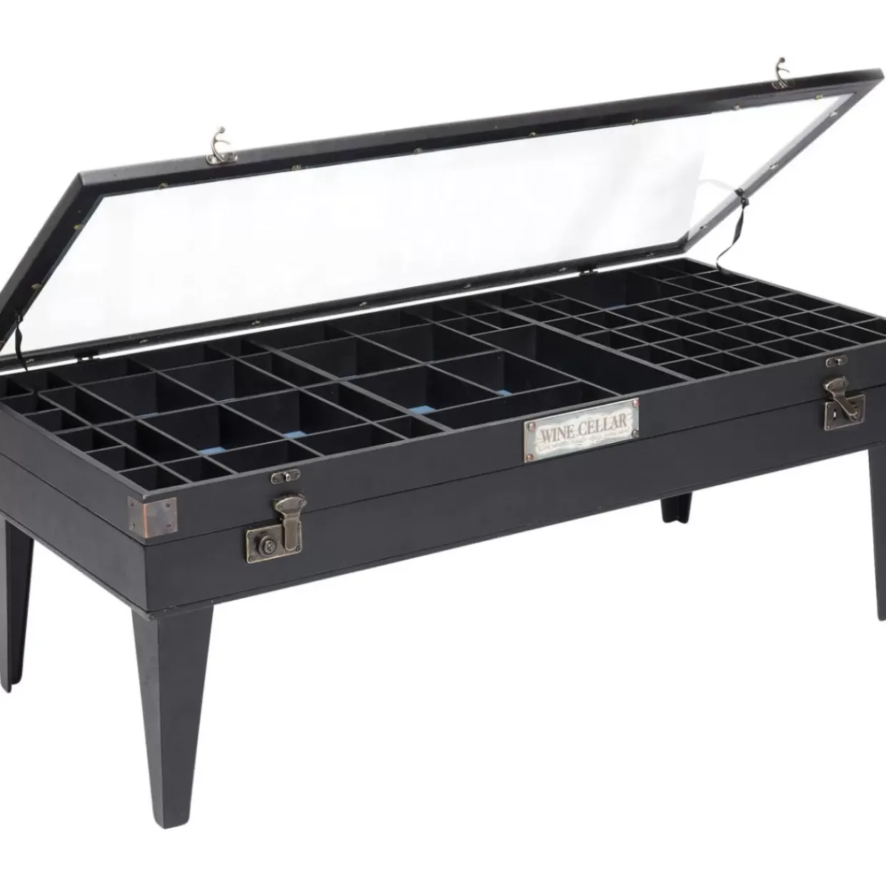 Couchtisch Collector Schwarz 122X55Cm