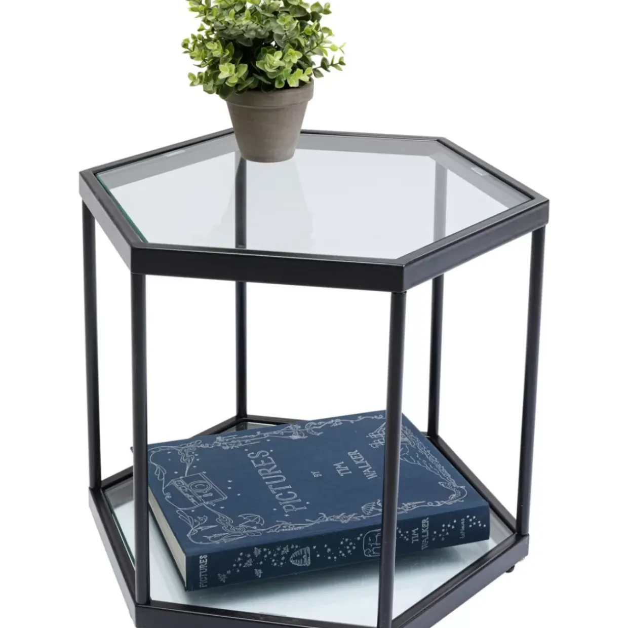 Couchtisch Comb Schwarz 45Cm