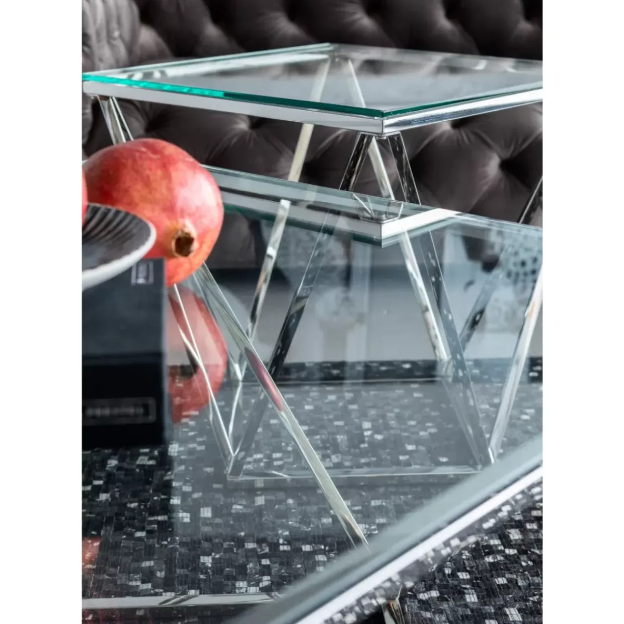 Couchtisch Cristallo 80X80