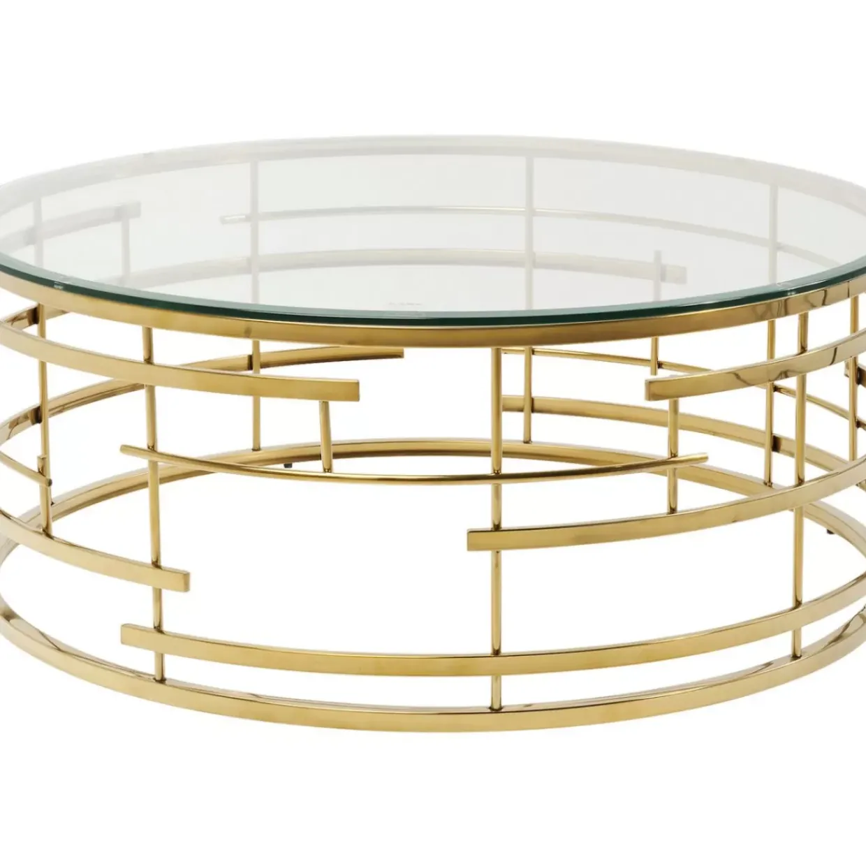 Couchtisch Jupiter Gold O100Cm