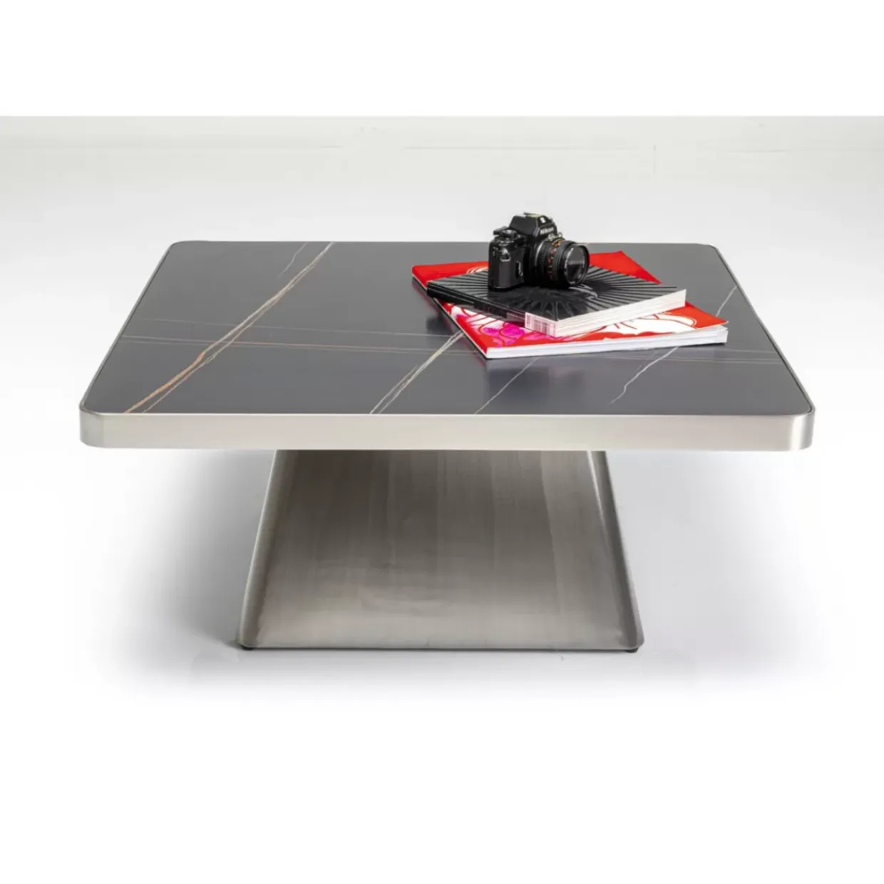 Couchtisch Miler Silber 80X80Cm