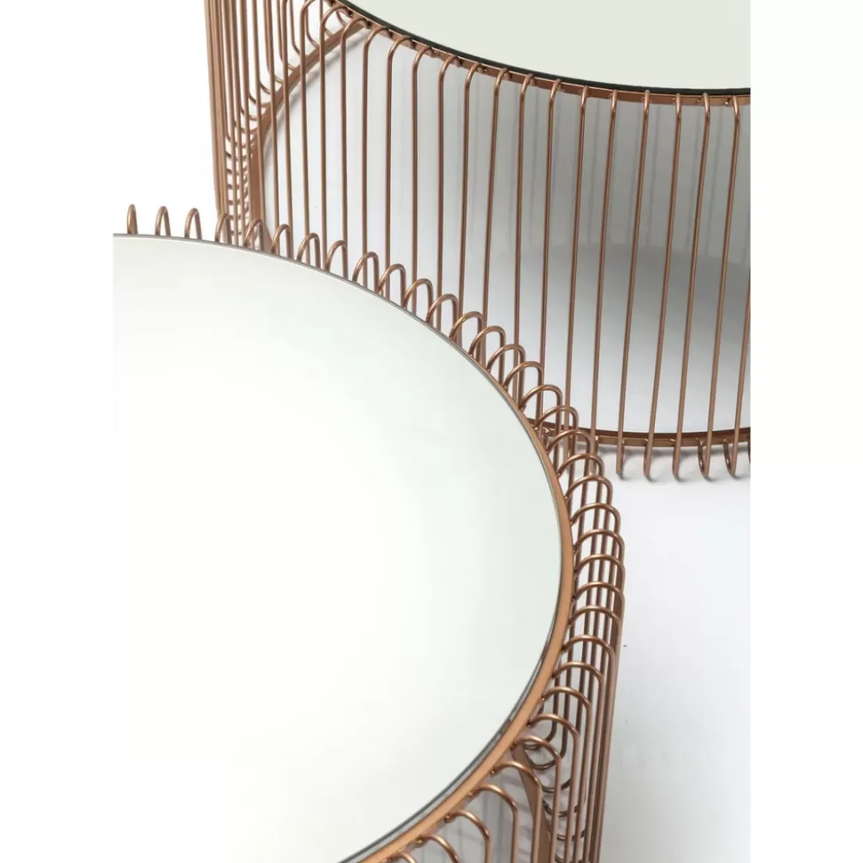 Couchtisch Wire Copper (2/Set)