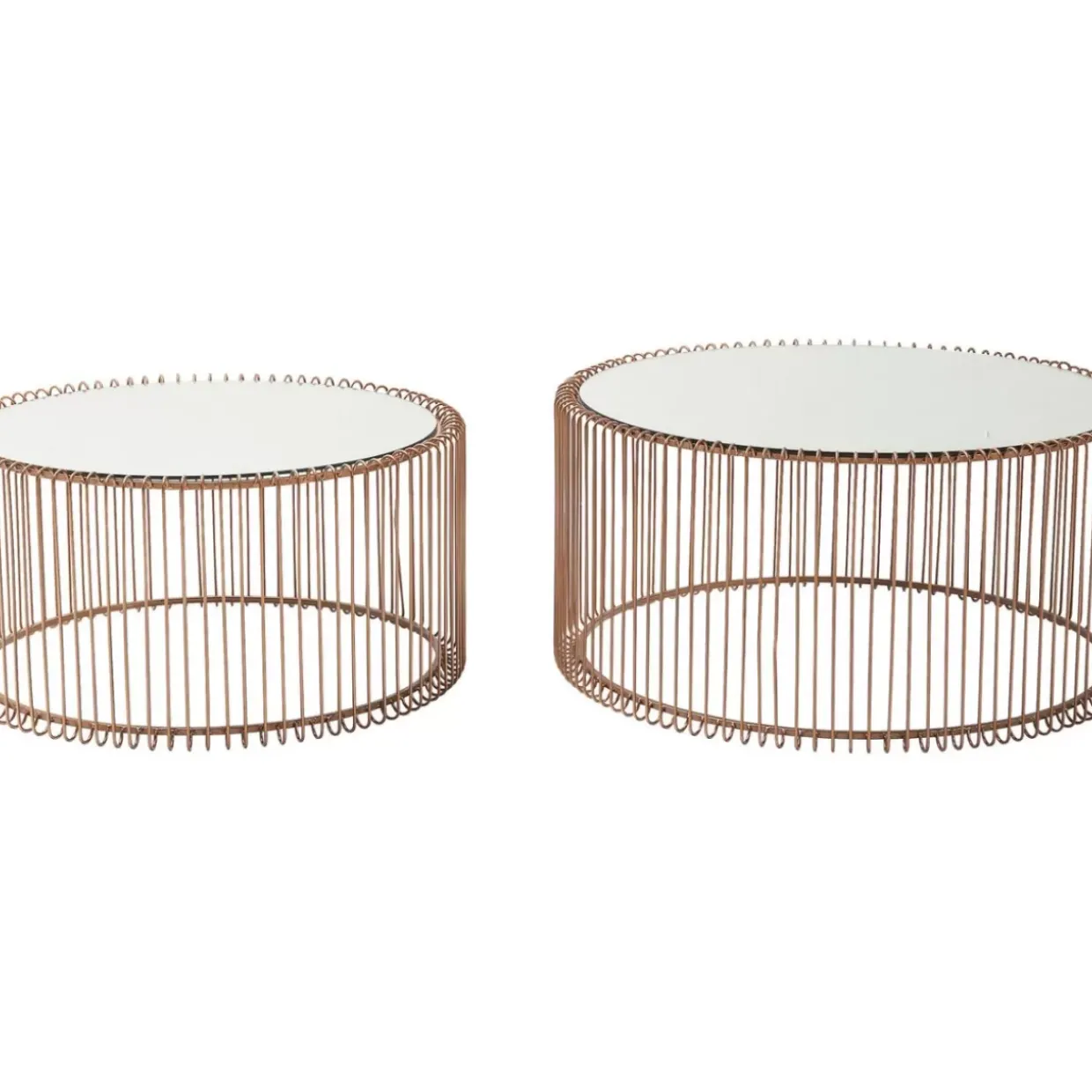 Couchtisch Wire Copper (2/Set)