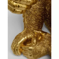 Deko Figur Baby Ape Gold 53
