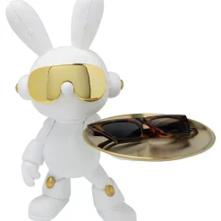 Deko Figur Cool Bunny Tray 27Cm