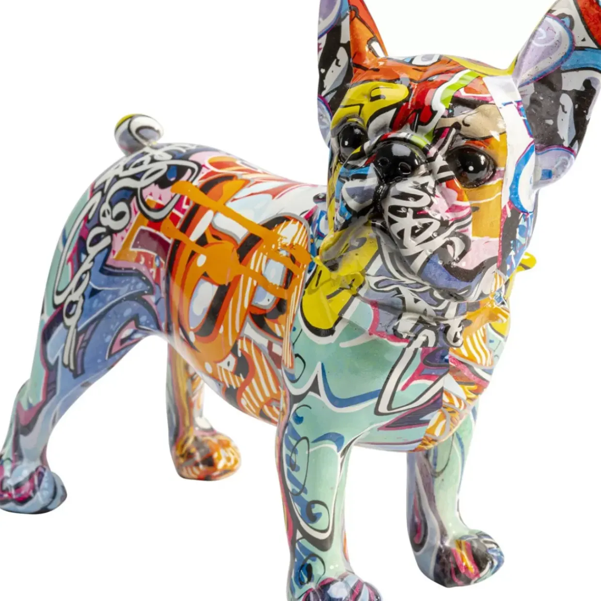 Deko Figur Grafitti Dog