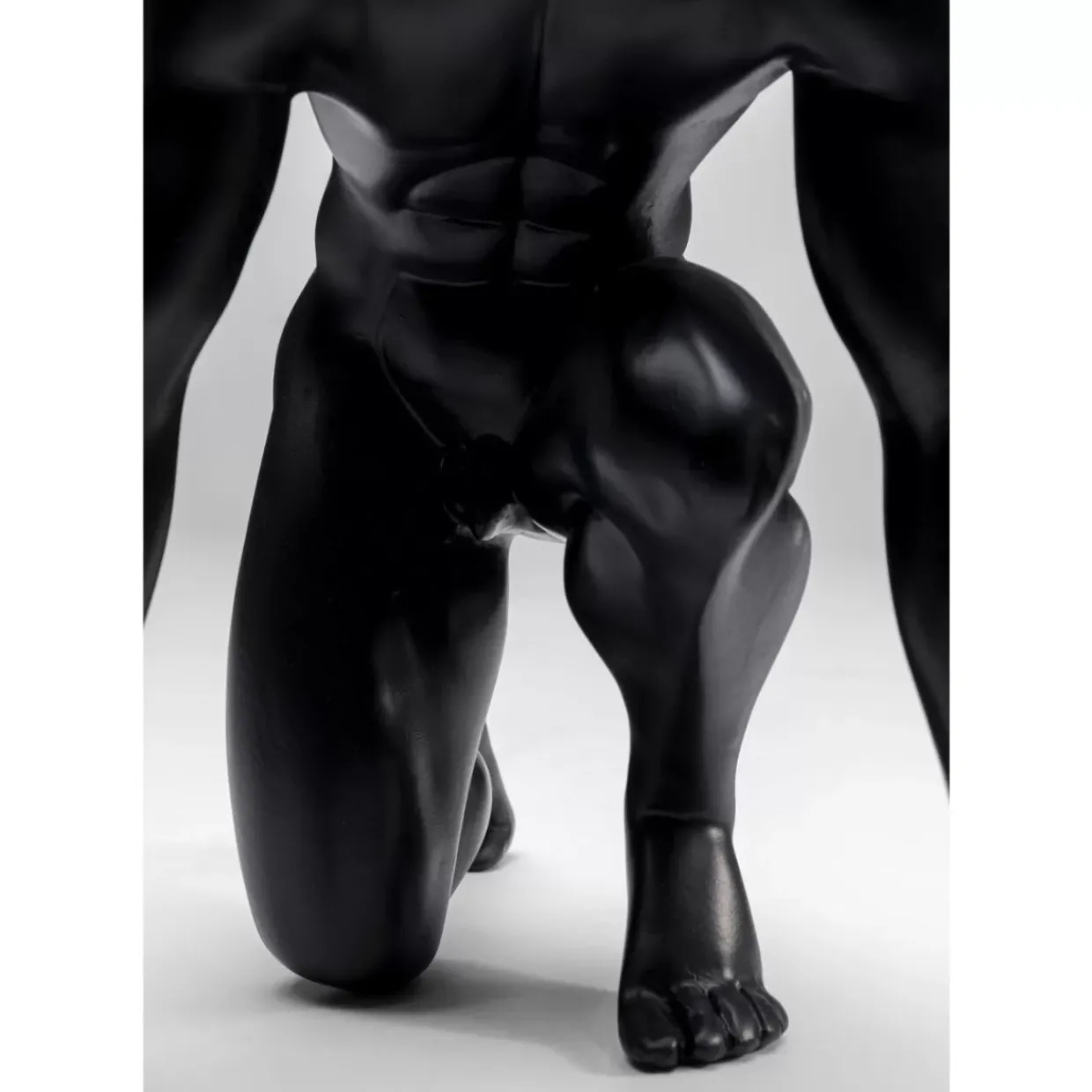 Deko Figur Runner Schwarz 25Cm