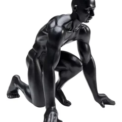 Deko Figur Runner Schwarz 25Cm