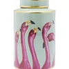Deko Gefas Flamingos 29Cm