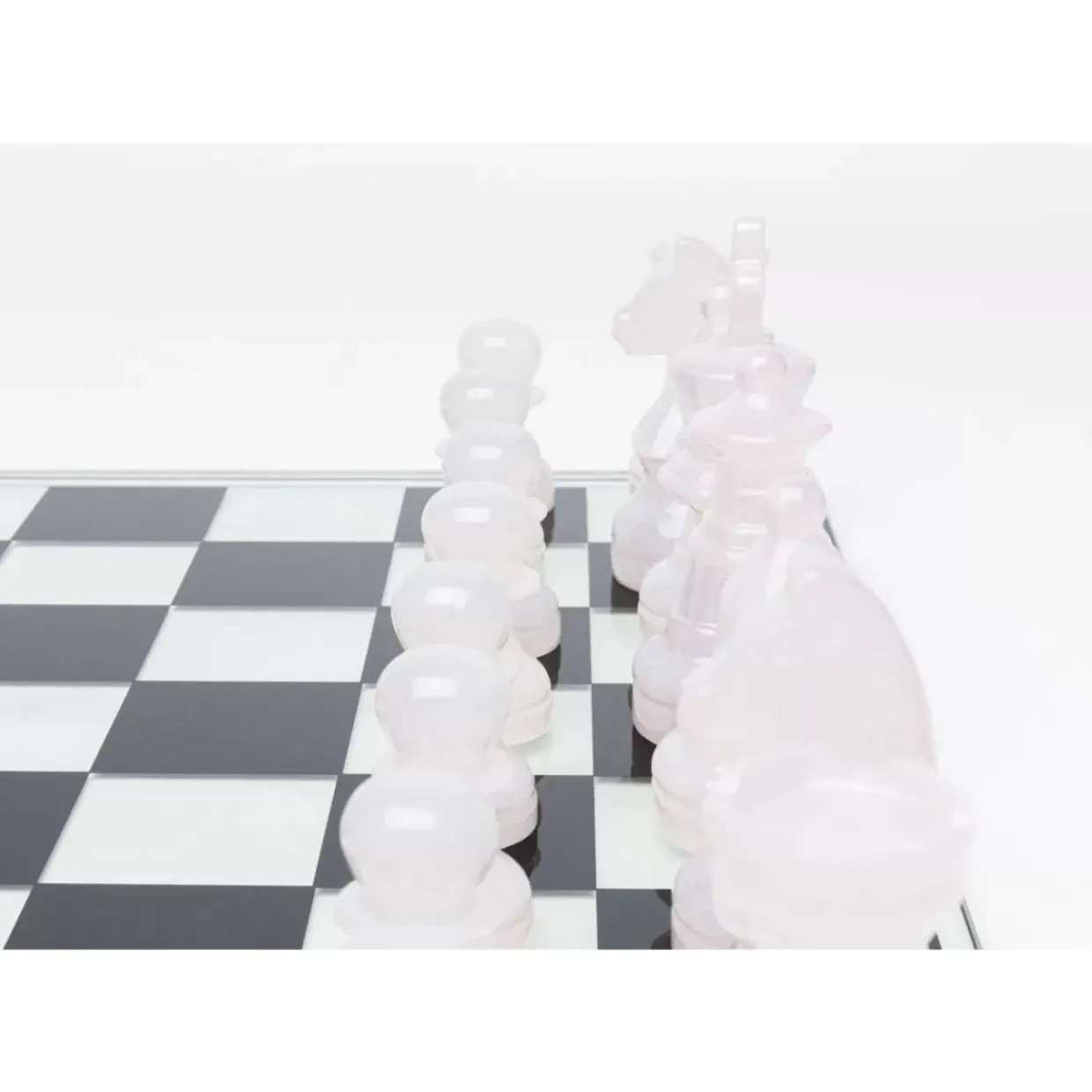 Deko Objekt Chess Transparent 60X60Cm