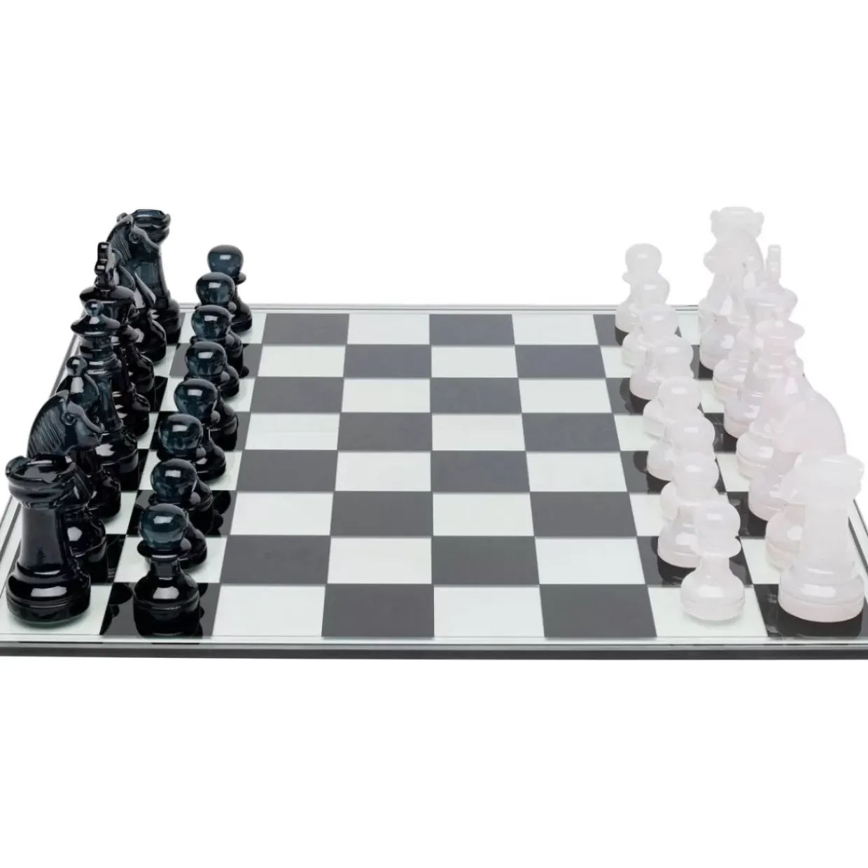 Deko Objekt Chess Transparent 60X60Cm