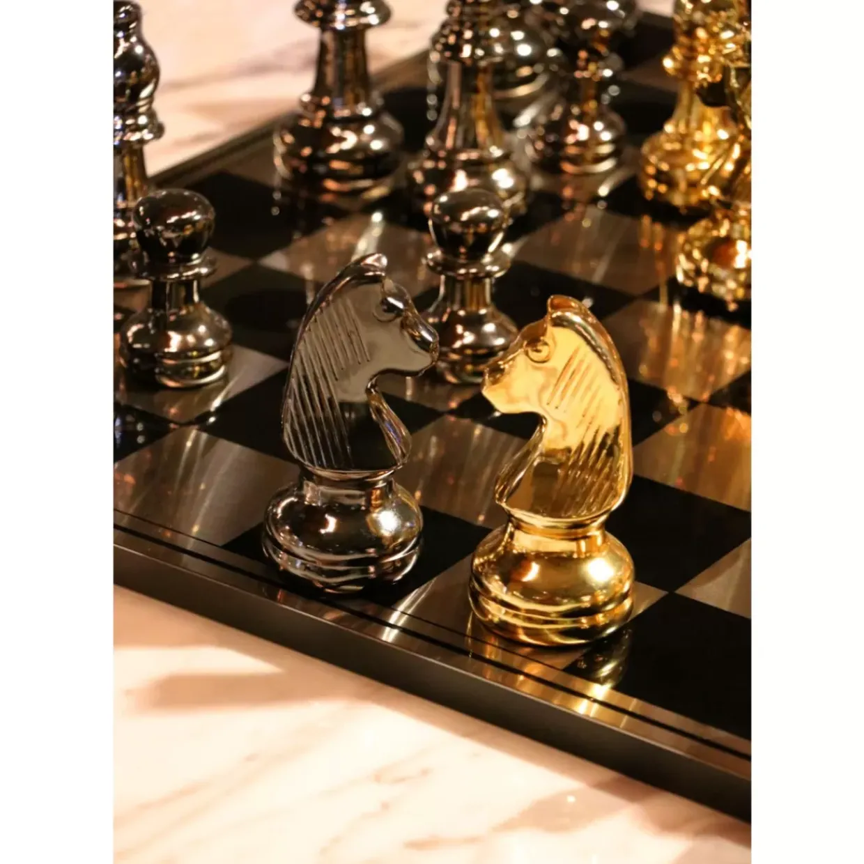 Deko Objekt Chess 60X60