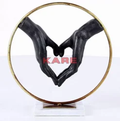 Deko Objekt Elements Heart Hand 33,5Cm