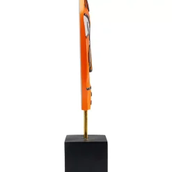 Deko Objekt Face Orange 50Cm