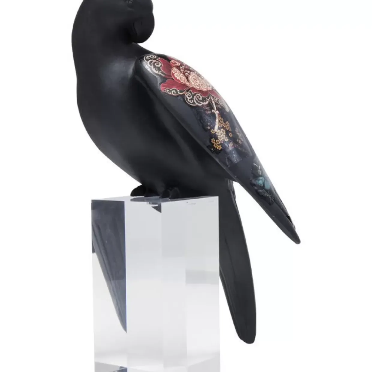 Deko Objekt Flower Parrot