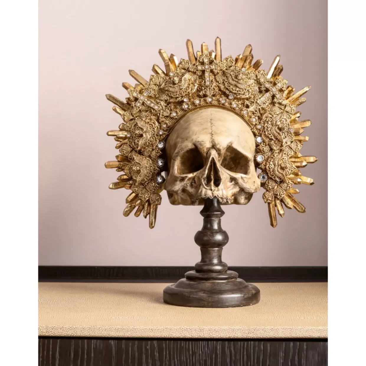 Deko Objekt King Skull