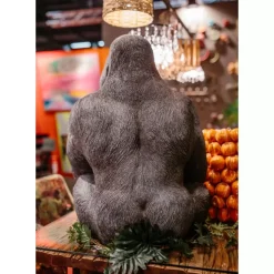 Deko Objekt Monkey Gorilla Side Xl Schwarz
