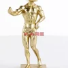 Deko Objekt Muscle Dog Gold