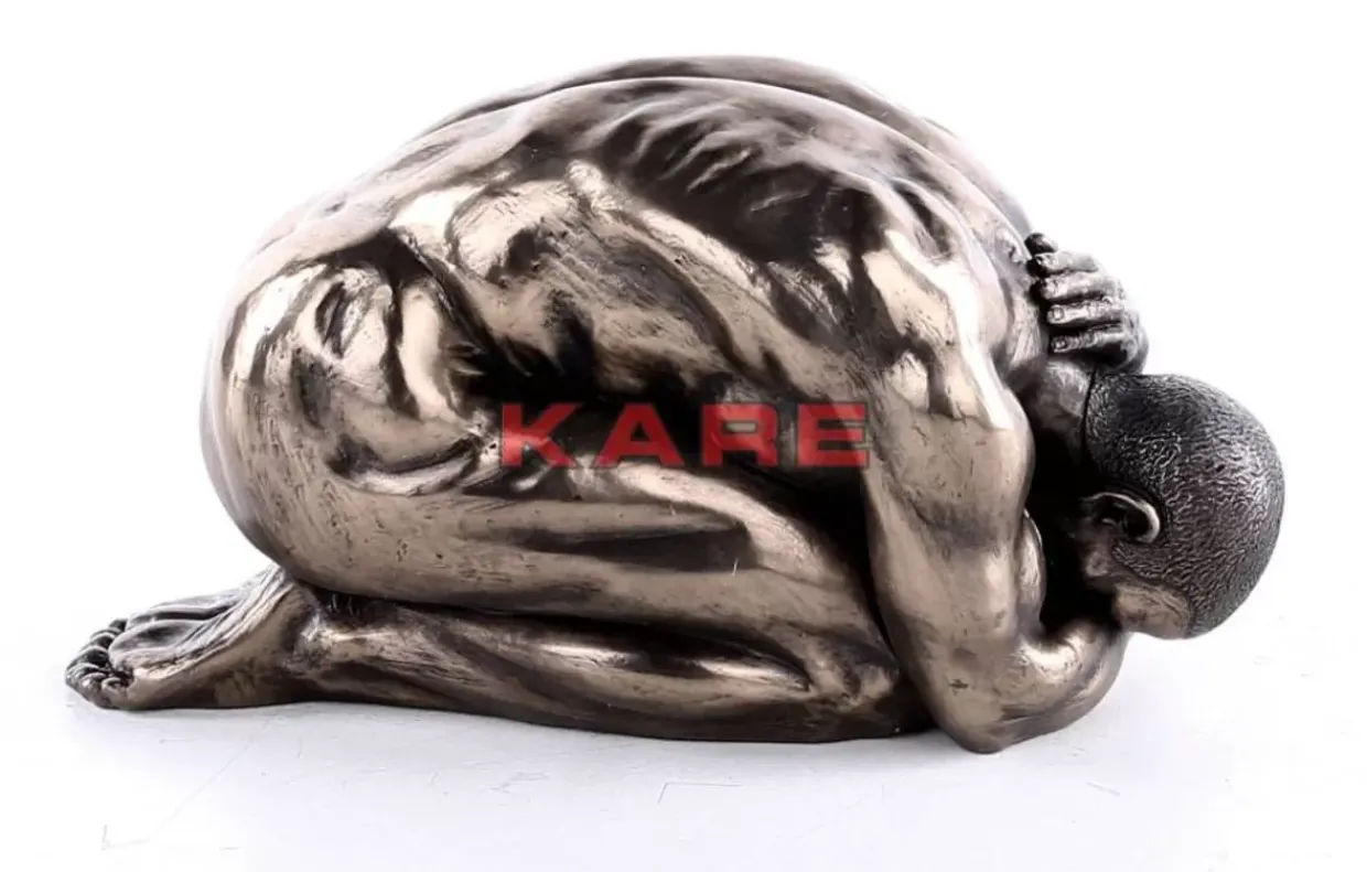 Deko Objekt Nude Man Relief 13Cm