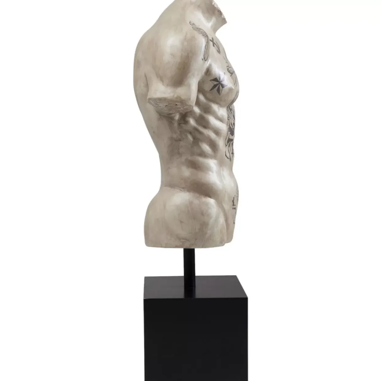 Deko Objekt Torso Tattoo