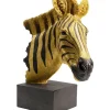 Deko Objekt Zebra Gold