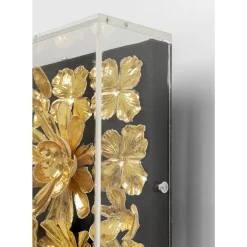 Deko Rahmen Gold Flower 80X80Cm